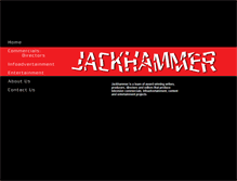 Tablet Screenshot of jackhammer.cc